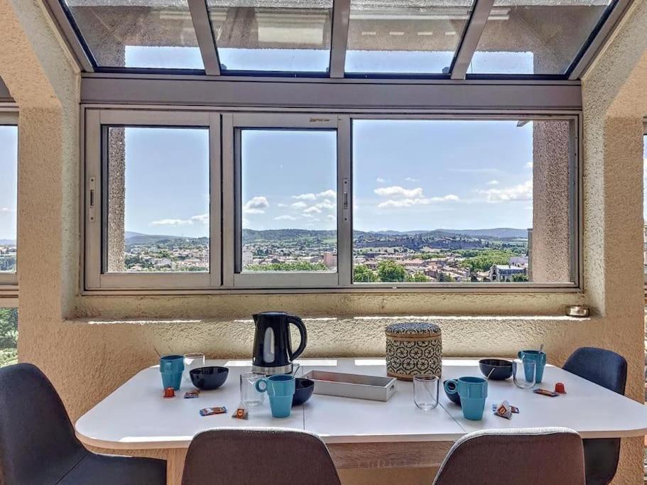 Le Panoramique - Sublime Vue Sur La Cite Apartman Carcassone Kültér fotó